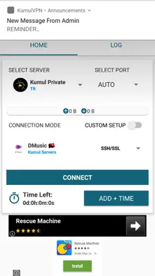 KumulVPN android App screenshot 1