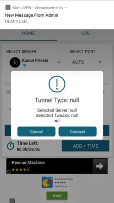 KumulVPN android App screenshot 3